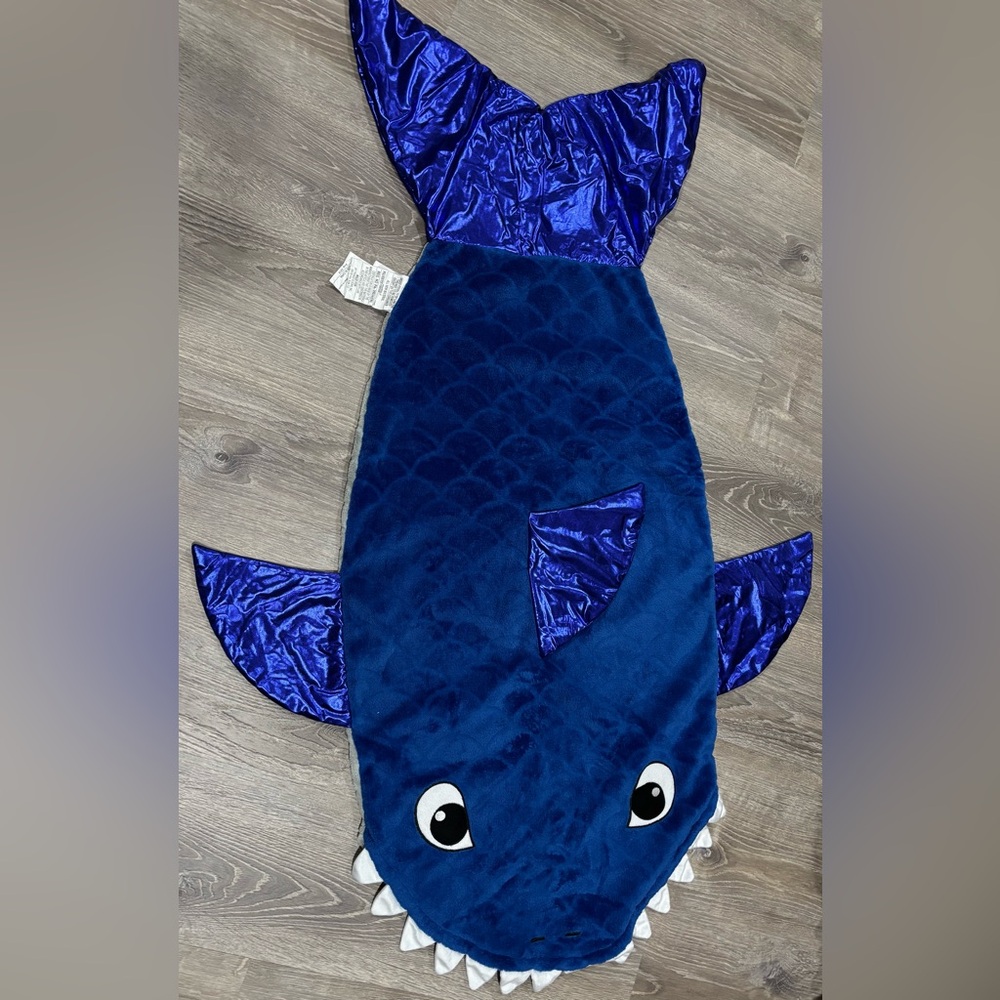 Blue Shark Blanket for Kids - Purchased at Target
